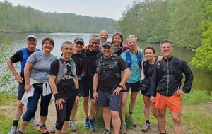 Ce matin le GGT était sur les sentiers des Vaux de Cernay....
