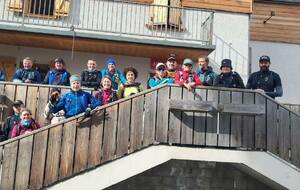 Première journée pour notre stage Trail à Valloire (73)...