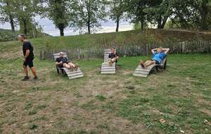 Mélange de trail et de détente aujourd'hui pour nos GGTISTES...