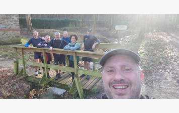 Sortie ce matin sur les sentiers autour de Chevreuse...