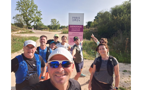 Sortie avec passage à la colline d'Elancourt