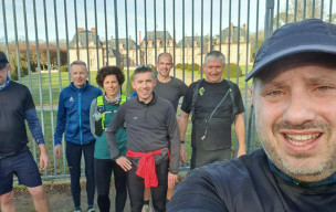 Sortie ce matin sur les sentiers autour de Chevreuse...