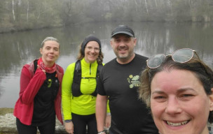 Sortie ce matin sur les sentiers entre Jouy-en-Josas et Viroflay...