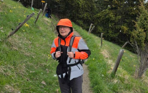 Première journée pour notre stage Trail à Valloire (73)...