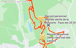 Sortie dominicale ce matin du côté de Maincourt-sur-Yvette...