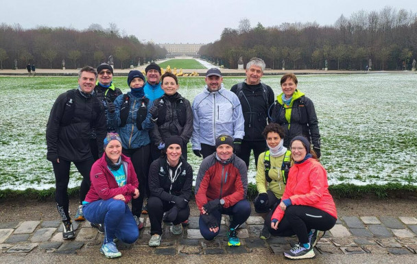 Sortie dominicale dans le parc du château de Versailles...