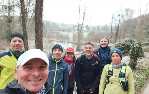 Sortie ce matin au départ de Magny-les-Hameaux...